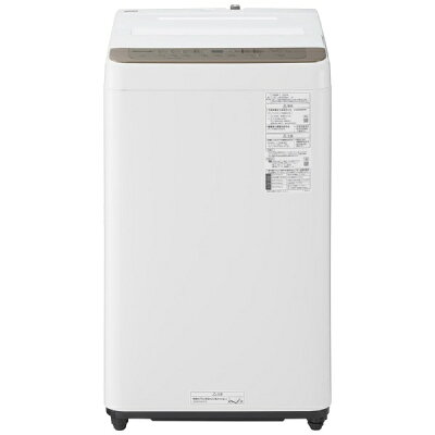 Panasonic 全自動洗濯機 7.0kg Fシリーズ ニュアンスブラウン NA-F70PB15-T
